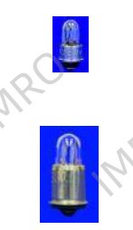 105256 Indicator lamps with Midget flanged-base
