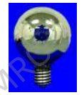 108240 Searchlight lamps with side mirror with hole and E40 base