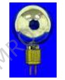 108274 Searchlight lamps with side mirror with hole and G19/54 base