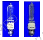 108572 Halogen lamps with E11 and E14 base
