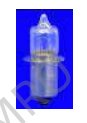 203304 Halogen flashlight lamps