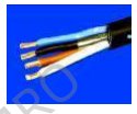 Marine cable with halogen free outer sheath
