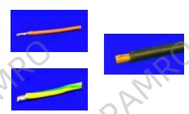260376 PVC insulated flexible cable, single core