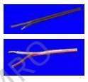 Parallel flexible cable, PVC