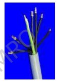 261062 PVC control cable, flexible