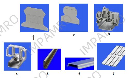 322922 Accessories for terminal blocks