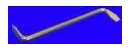 Offset screwdrivers, flat blade