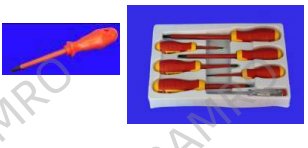 Screwdrivers, Phillips, VDE 1000 V