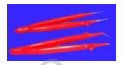 368351 Tweezers, insulated VDE 1000V