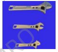 Adjustable wrenches