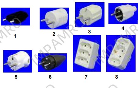 385206 Plugs, European
