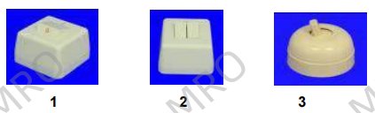 382160 Cabin switches, surface mounting