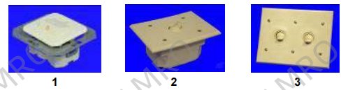 382210 Cabin switches, flush mounting with cover plate