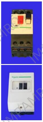 446084 Motor start/protection switches, inserts with thermal/magnetic protection type GV2ME, push button