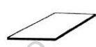 Insulating material in sheets and rods - Acrylic sheets, clear, sheets of 1250 x 1000 mm