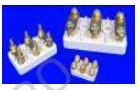 582182 Terminal boards for electric motors, 3-pole, 6 connections