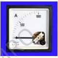 665069 Measuring instruments - Ammeters, moving iron, panel mounting 72x72 mm