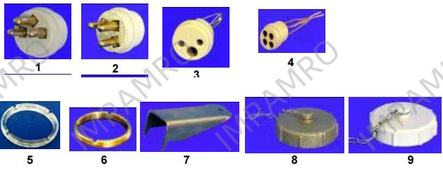 Wiring Accessories for Marine Use - Plugs and couplings, HNA (German)