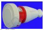 743480 Wiring Accessories for Marine Use - Ceeform couplings for reefer container service, earth pin on 3h