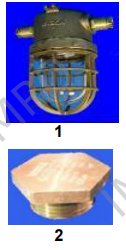 762201 Explosion-proof Equipment - Explosion-proof brass fixtures