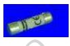 824056 Fuses - Porcelain fuses, quick-acting (GI), 32 x 8 mm