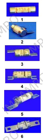 827318 Fuses - HRC cartridge fuses, British standard