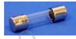 822814 Fuses - Glass fuses, 32 x 6.3 mm (Slow)