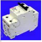 Circuit breakers - 2-pole, C-type tripping characteristic