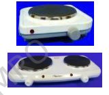 Domestic Equipment - Hotplates, complete with cord