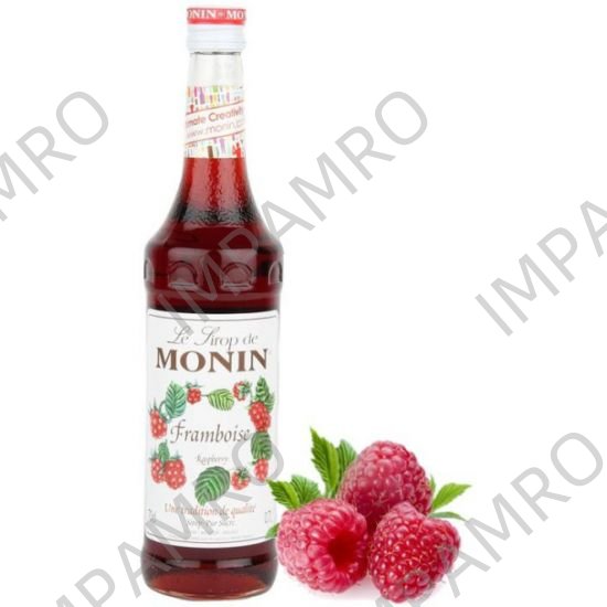 004016 SYRUP RASBERRY 550ML/BTL