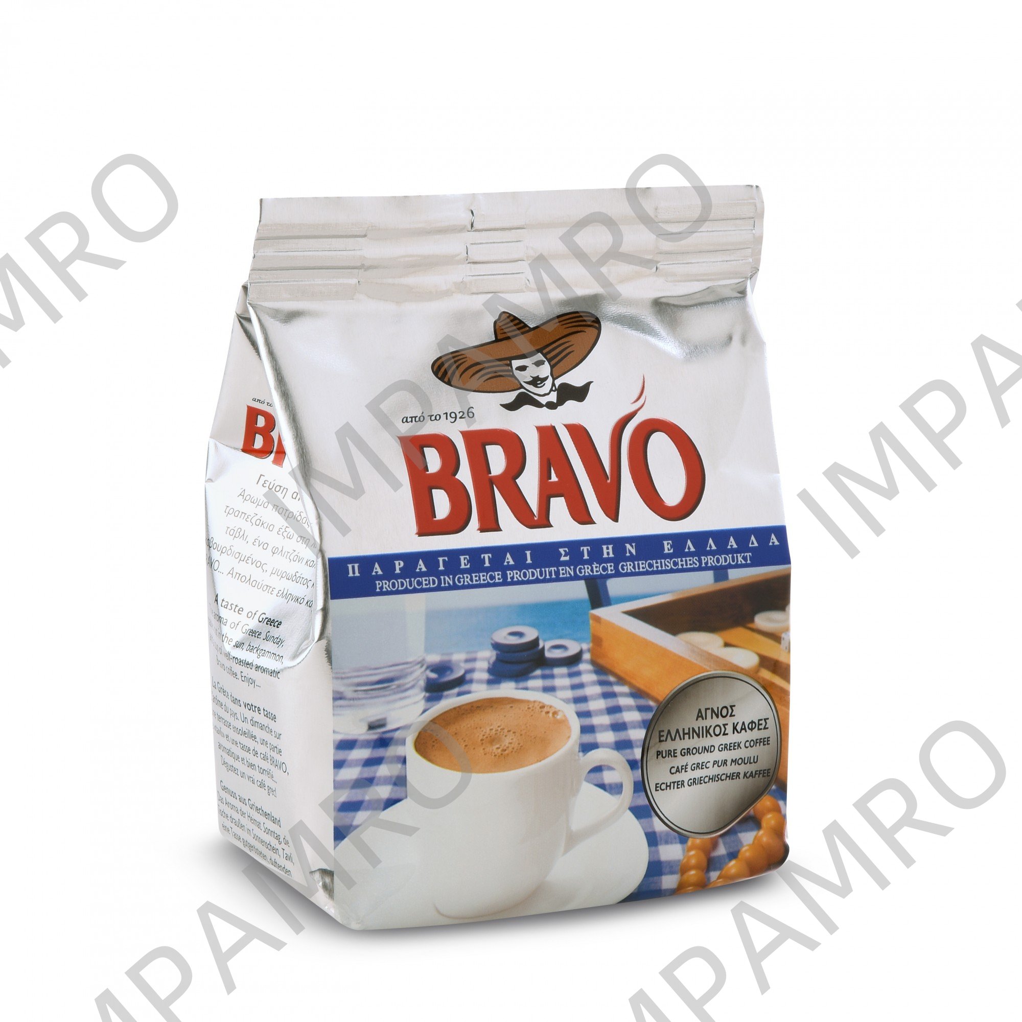 004208 COFFEE GROUND GREEK BRAVO