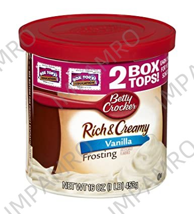 004852 FROSTING CREAMY DELUXE VANILLA FLAVORED