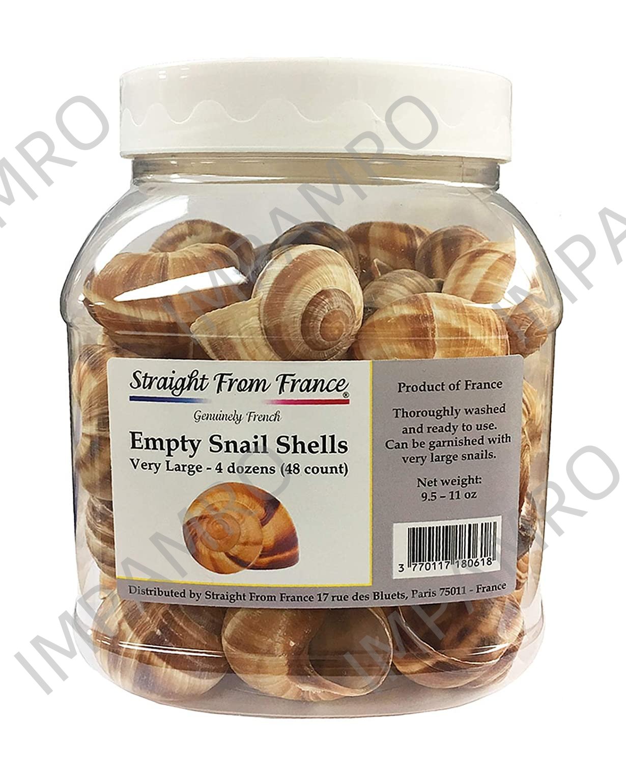 002823 ESCARGOT WITH SHELL IN PLASTIC