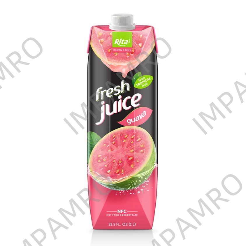 003853 JUICE GUAVA 1LTR X 12PKT