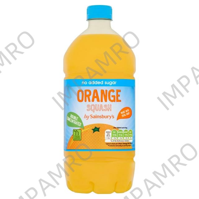 003872 SQUASH ORANGE CONCENTRATED
