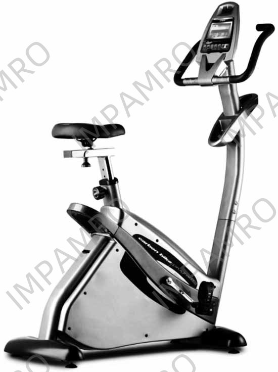 STATIONARY BICYCLE INDOOR USE, WITH ERGOMETER