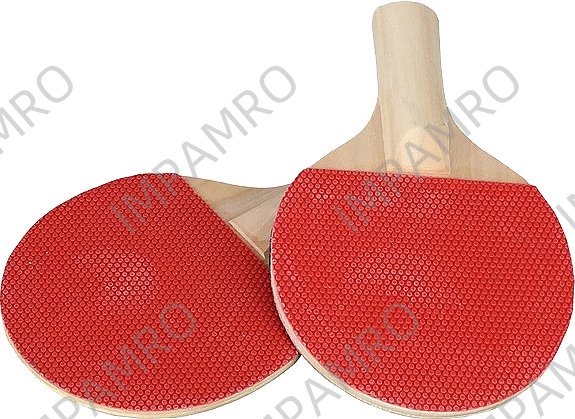 TABLE TENNIS BAT RUBBER-FACE SHAKE-HAND