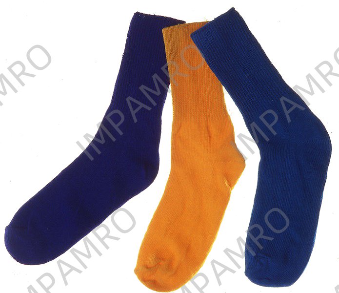 SOCKS ACRYL/COTTON COLORED