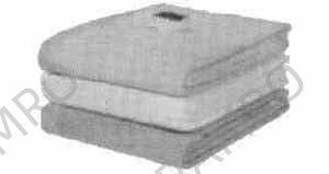 BLANKET WOOL 100% 1400X2000MM BLUE
