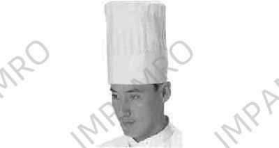 COOK'S CAP PAPER CROWN WHITE