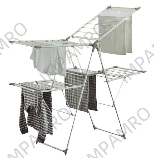 LAUNDRY RACK FOLDABLE FOR, DRYING CLOTH APPROX.100X70CM