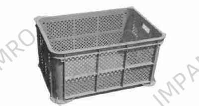 STORAGE BASKET PLASTIC 620X440X340MM