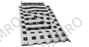 TABLE CLOTHING PLASTIC COTTON LINED WIDTH 1200MM