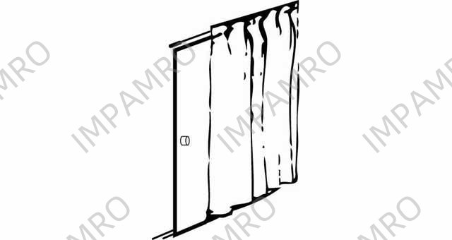 CURTAIN DOOR WITH FURTHER, DETAIL