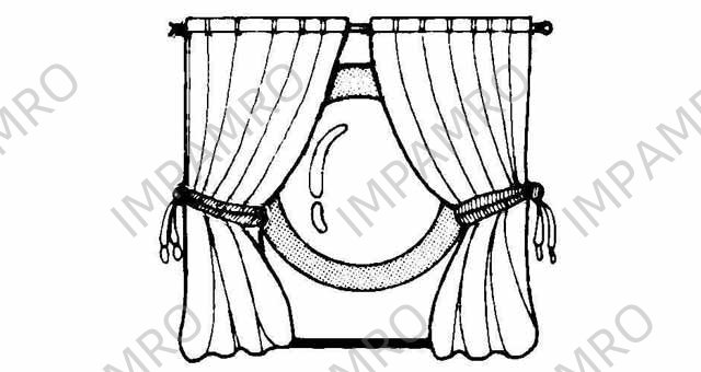CURTAIN PORTHOLE WITH FURTHER, DETAIL