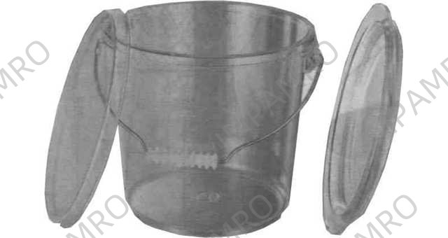 BUCKET POLYCARBONATE 13LTR