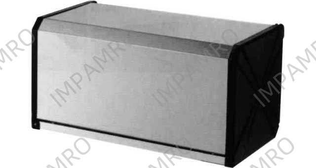 DISPENSER PAPER TOWEL, STAINLESS STEEL FOR 600'S