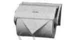 HOLDER TOILET PAPER PLASTIC 146X70MM
