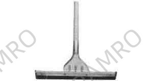 SQUEEGEE RUBBER HANDLED BLADE WIDTH 400MM
