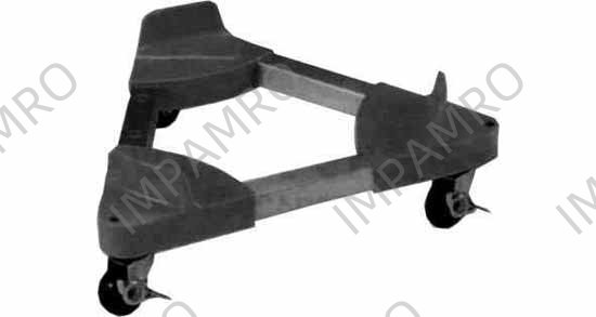 DOLLY STEEL FOR GARBAGE CAN, FOR 440MM DIAM (90LTR)